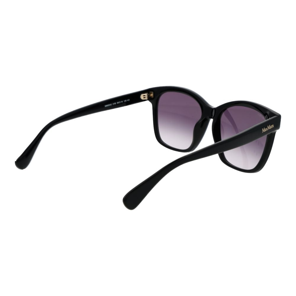 Дамски слънчеви очила Women’s sunglasses Max Mara MM0042 01B Black angled view