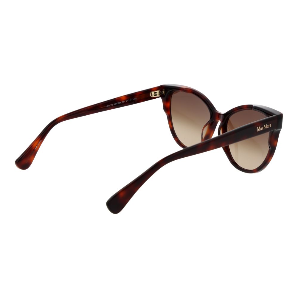 Дамски слънчеви очила Women’s sunglasses Max Mara MM0058 52F Brown angled view