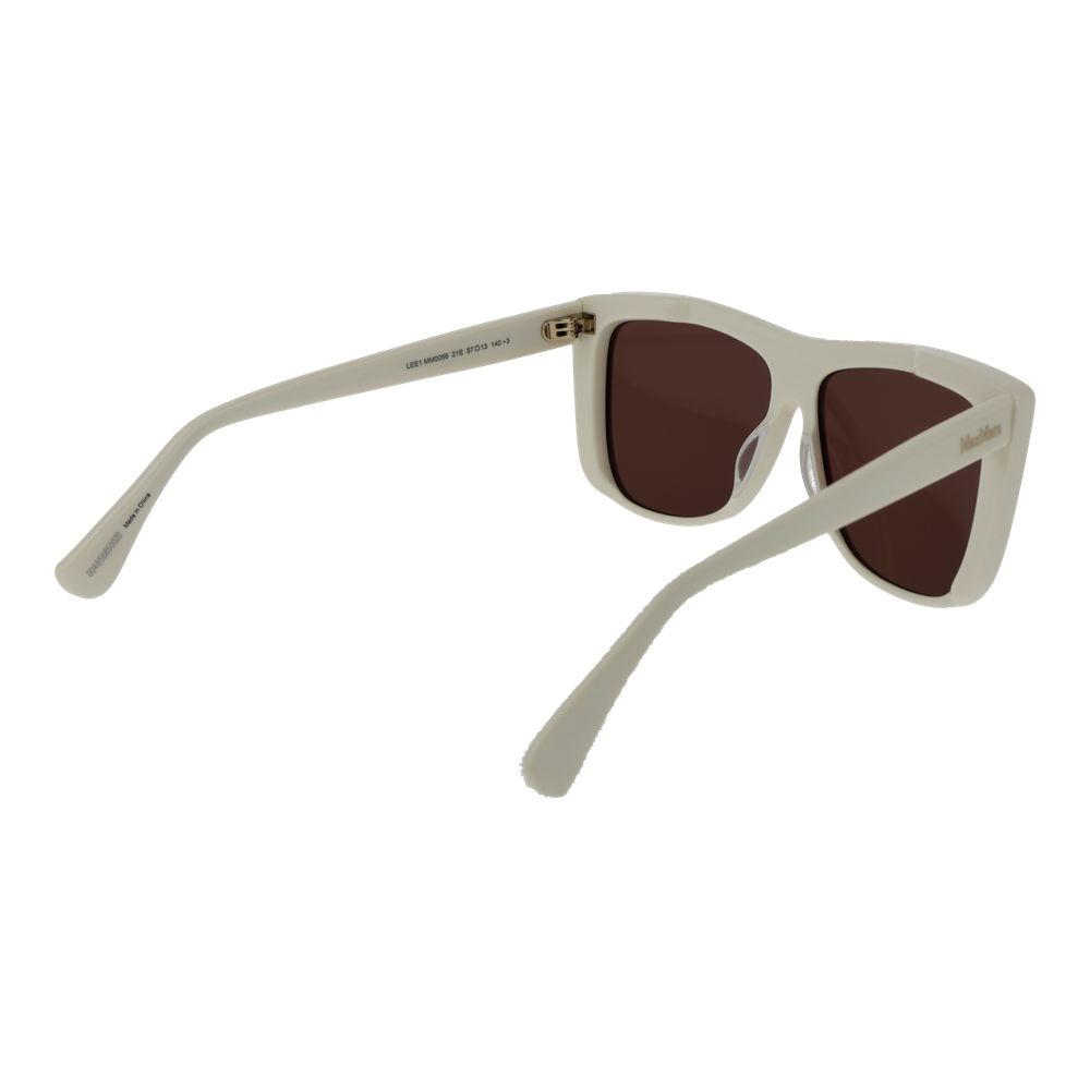 Дамски слънчеви очила Women’s sunglasses Max Mara MM0066 21E White angled view