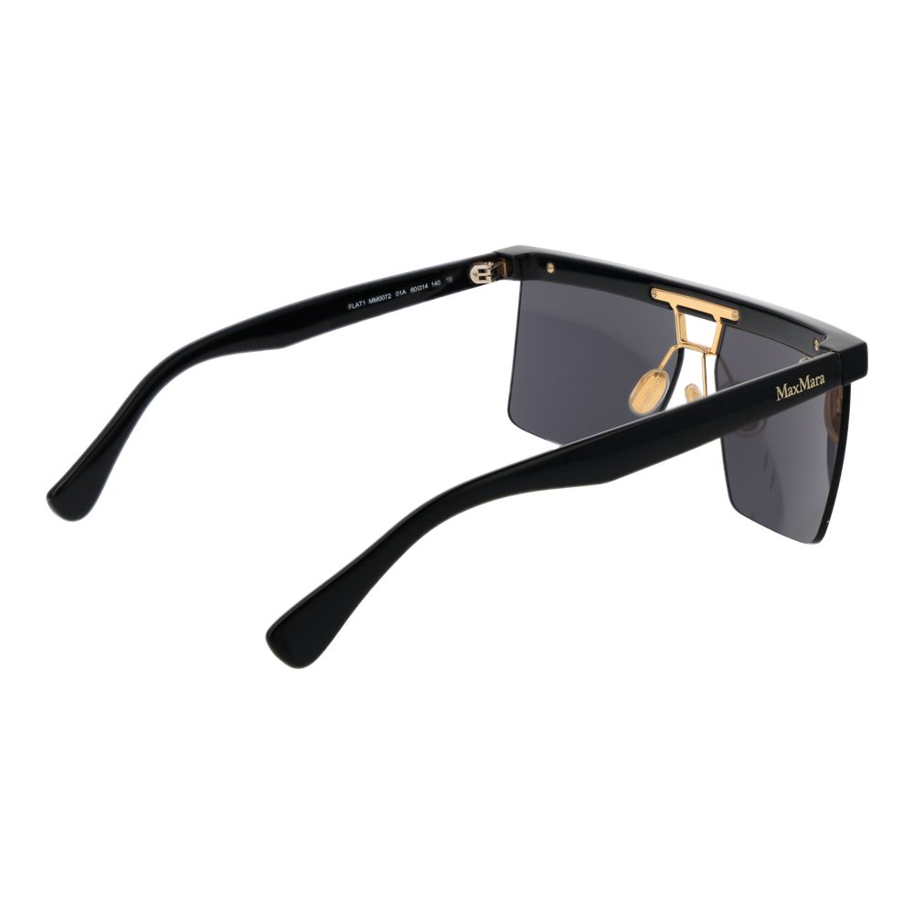 Дамски слънчеви очила Women’s sunglasses Max Mara MM0072 01A Black angled view