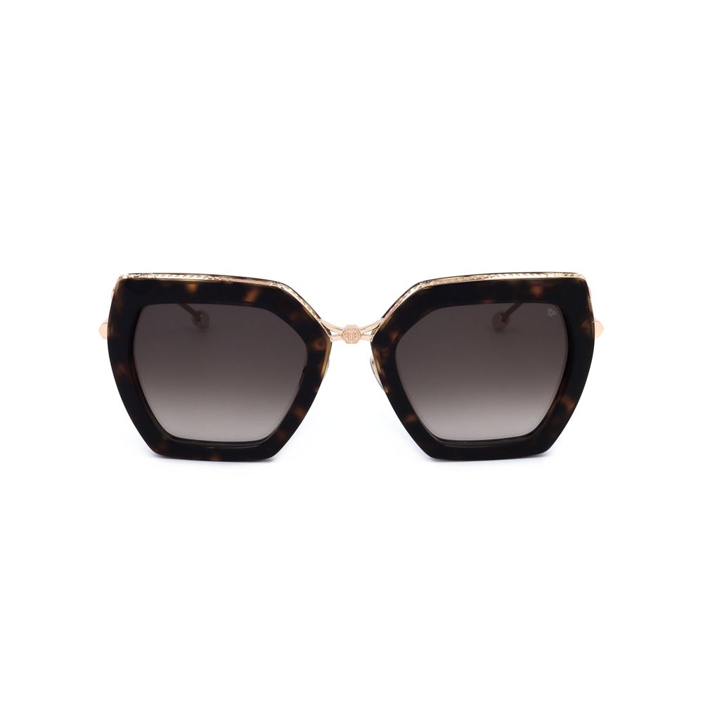 Дамски слънчеви очила Women’s sunglasses PHILIPP PLEIN SPP097S-0722 Golden front view