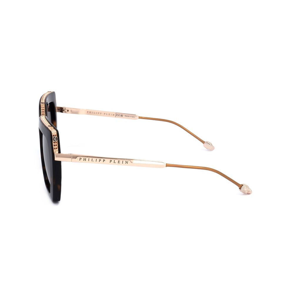Дамски слънчеви очила Women’s sunglasses PHILIPP PLEIN SPP097S-0722 Golden side view