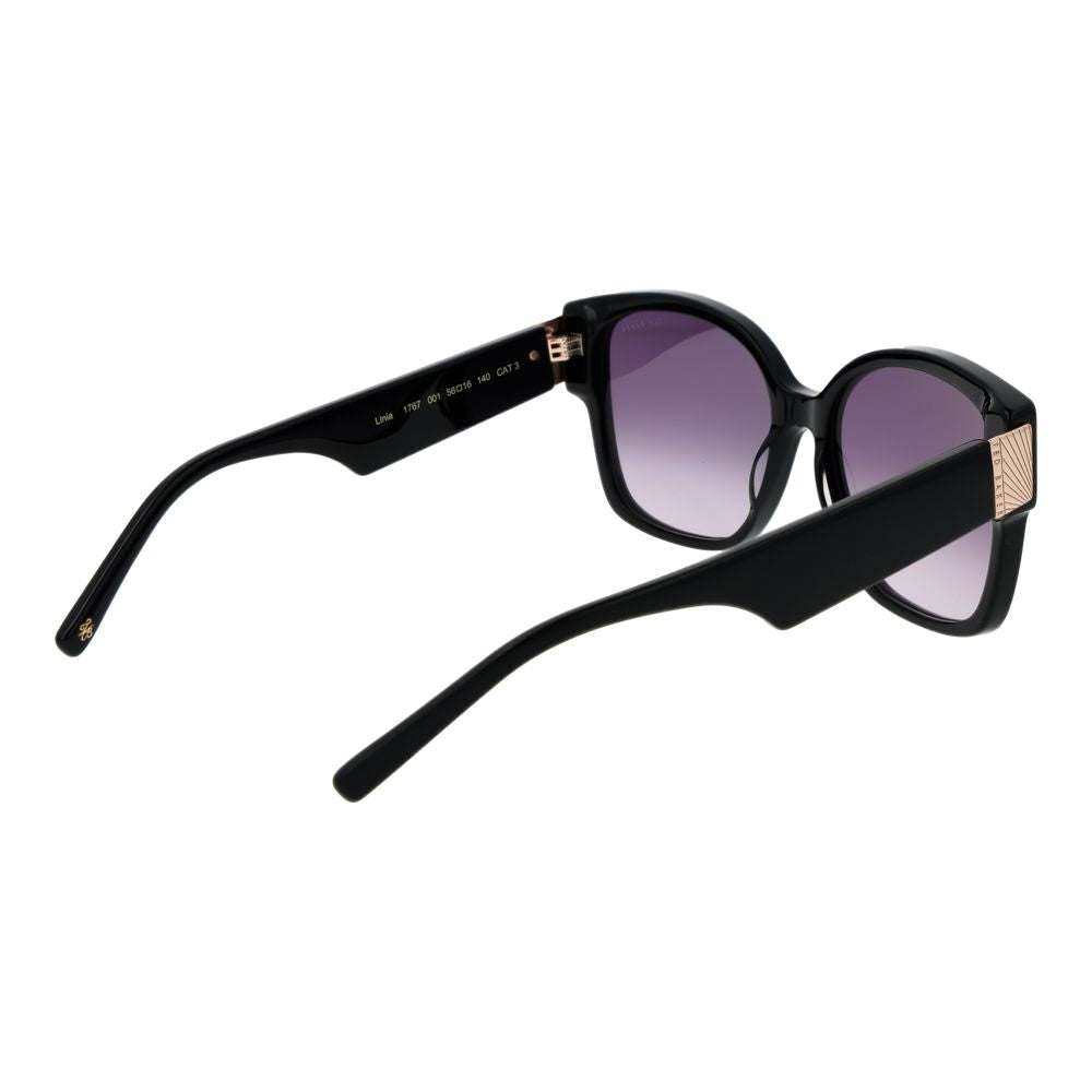 Дамски слънчеви очила Women’s sunglasses Ted Baker TB1767 001 Black angled view