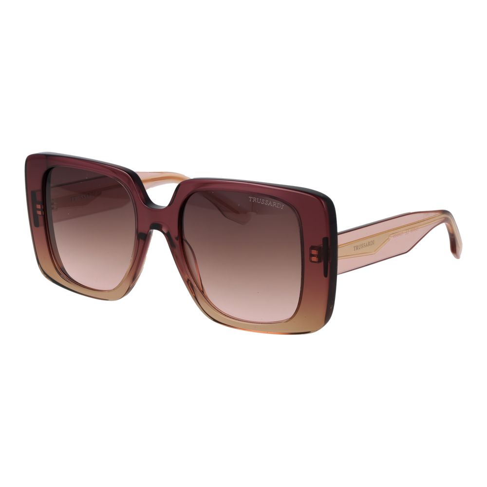 Дамски слънчви очила Women’s sunglasses Trussardi TSW9029 C01 Pink