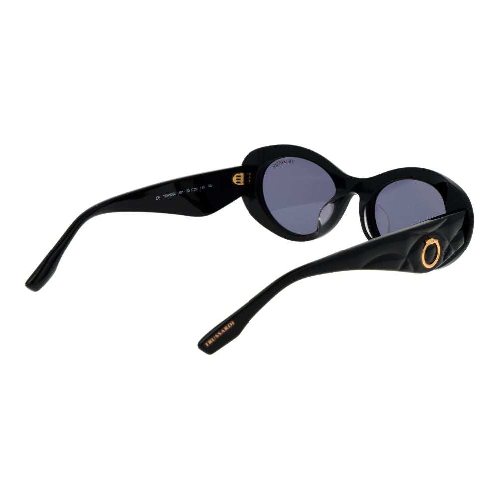 Дамски слънчеви очила Women’s sunglasses Trussardi TSW9094 A01 Black angled view