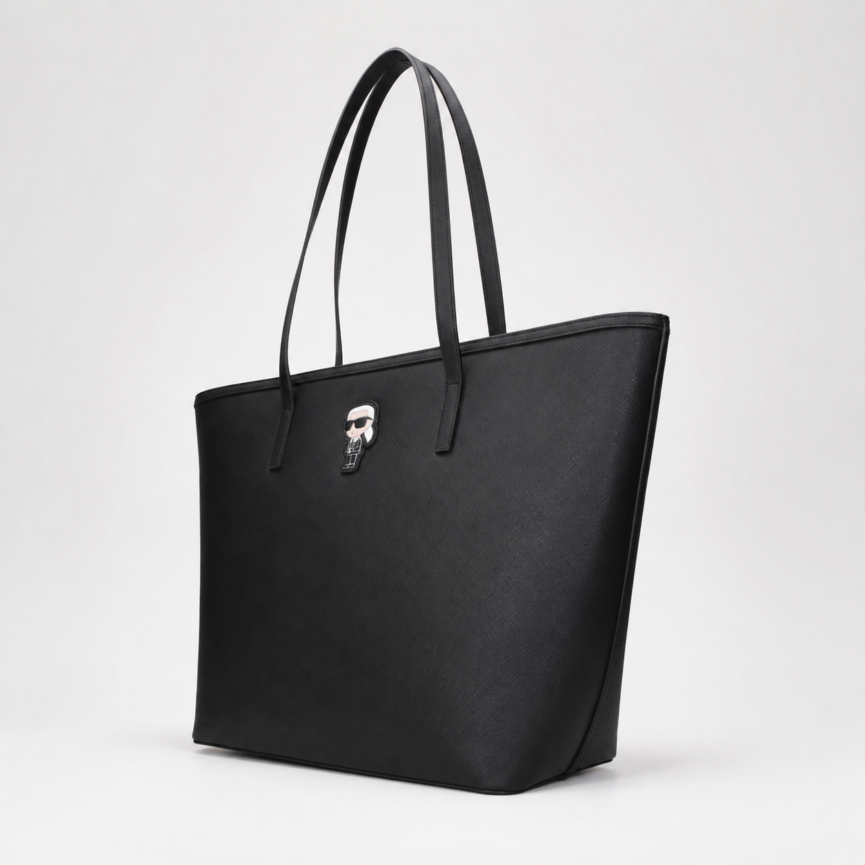 Дамска чанта Women’s tote bag Karl Lagerfeld K/Ikonik AFW30003999 Black angled view
