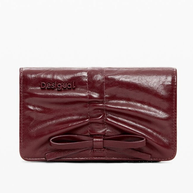 Дамско портмоне Women’s wallet Desigual
26SAYP123032 burgundy front view