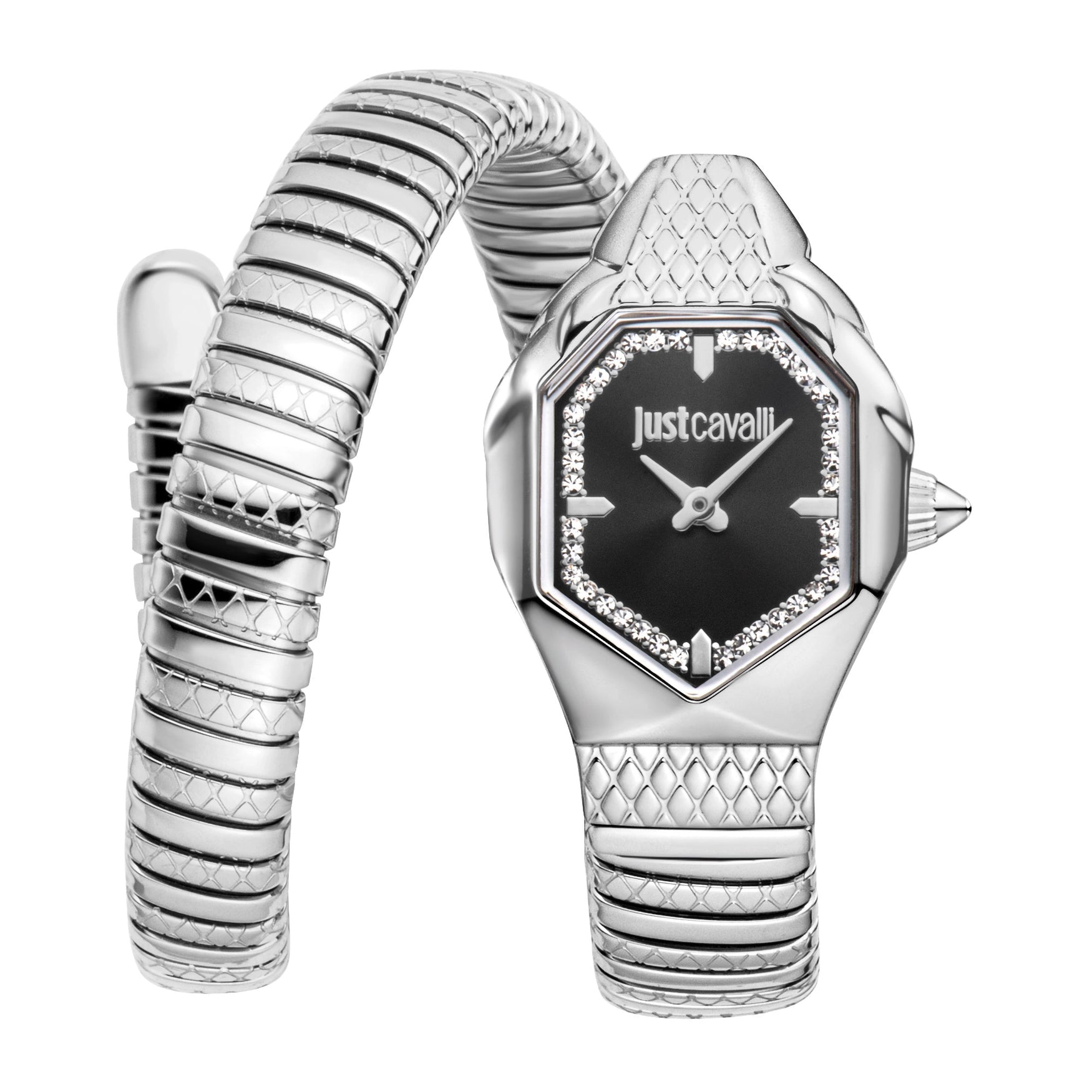 Дамски часовник Women’s watch Just Cavalli Signature Snake Aria
JC1L369M0025 Silver