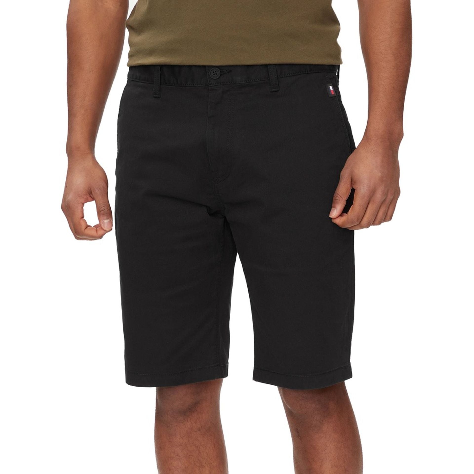 Мъжки къси панталони Men's jeans short Tommy Hilfiger DM0DM18812 BDS Front view
