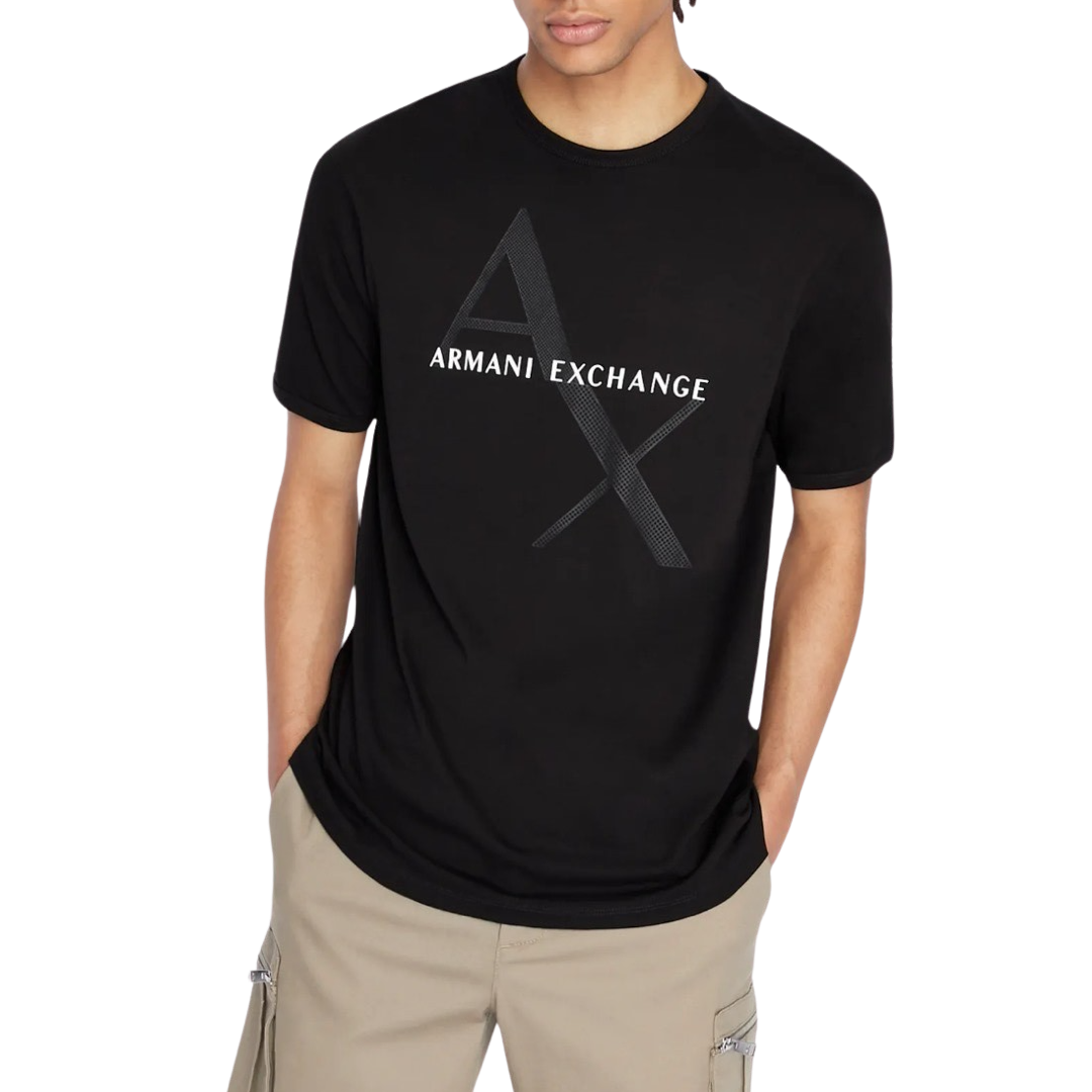 Мъжка черна тениска Armani Exchange 8NZT76 Z8H4Z