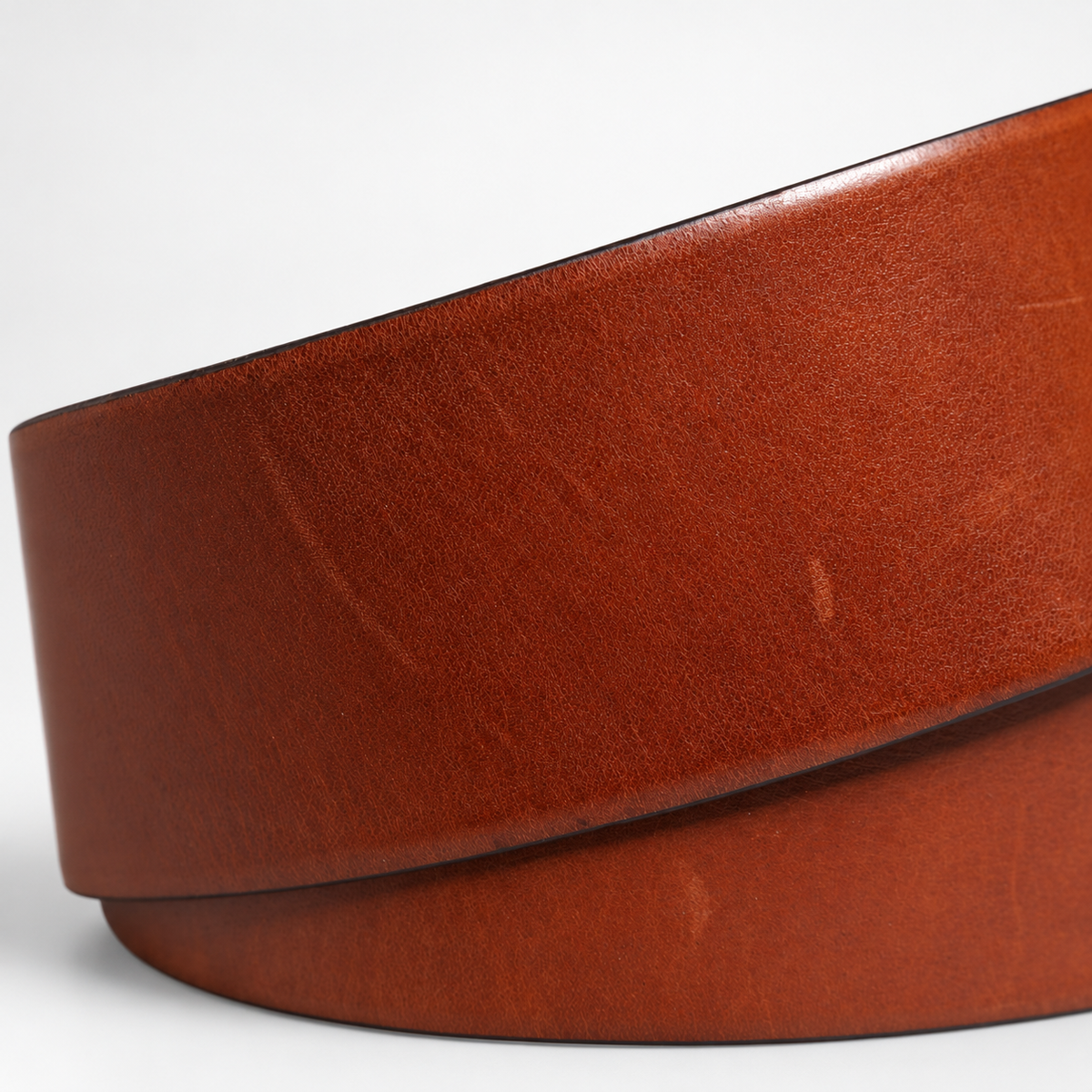 Dolce & Gabbana Men Brown Leather Wide Waist Metal Round Buckle Belt - BC4702 AO357 - studio view 5