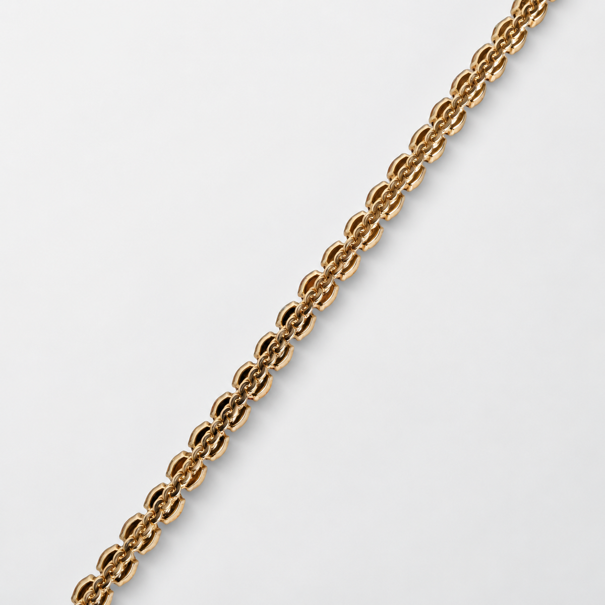 Dolce & Gabbana Pink Leather Crystal Chain Embellished Belt - BE0969 A1397 - studio view 8