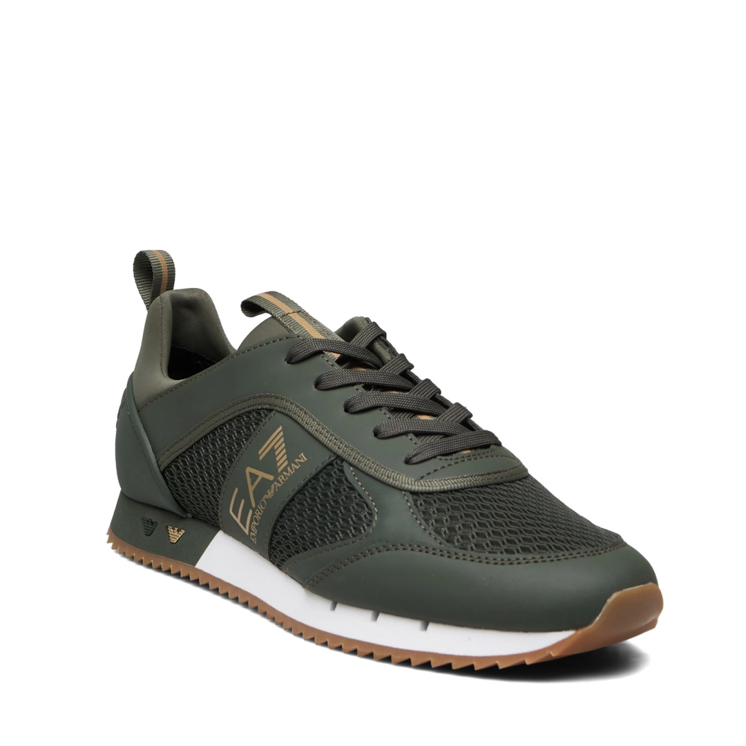 Мъжки маратонки сникърси EA7 Emporio Armani зелени X8X027 XK050 S855