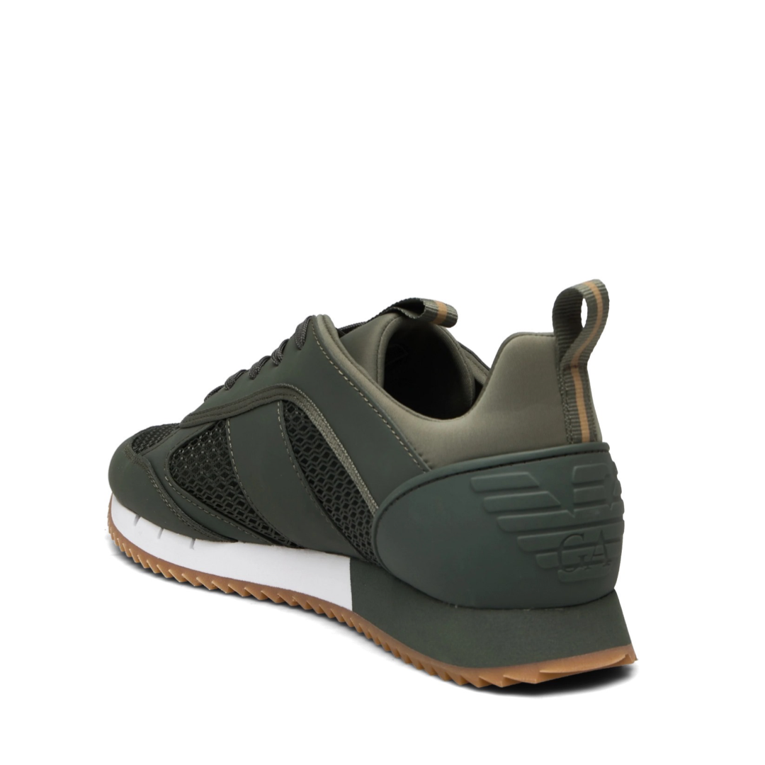 Мъжки маратонки сникърси EA7 Emporio Armani зелени X8X027 XK050 S855