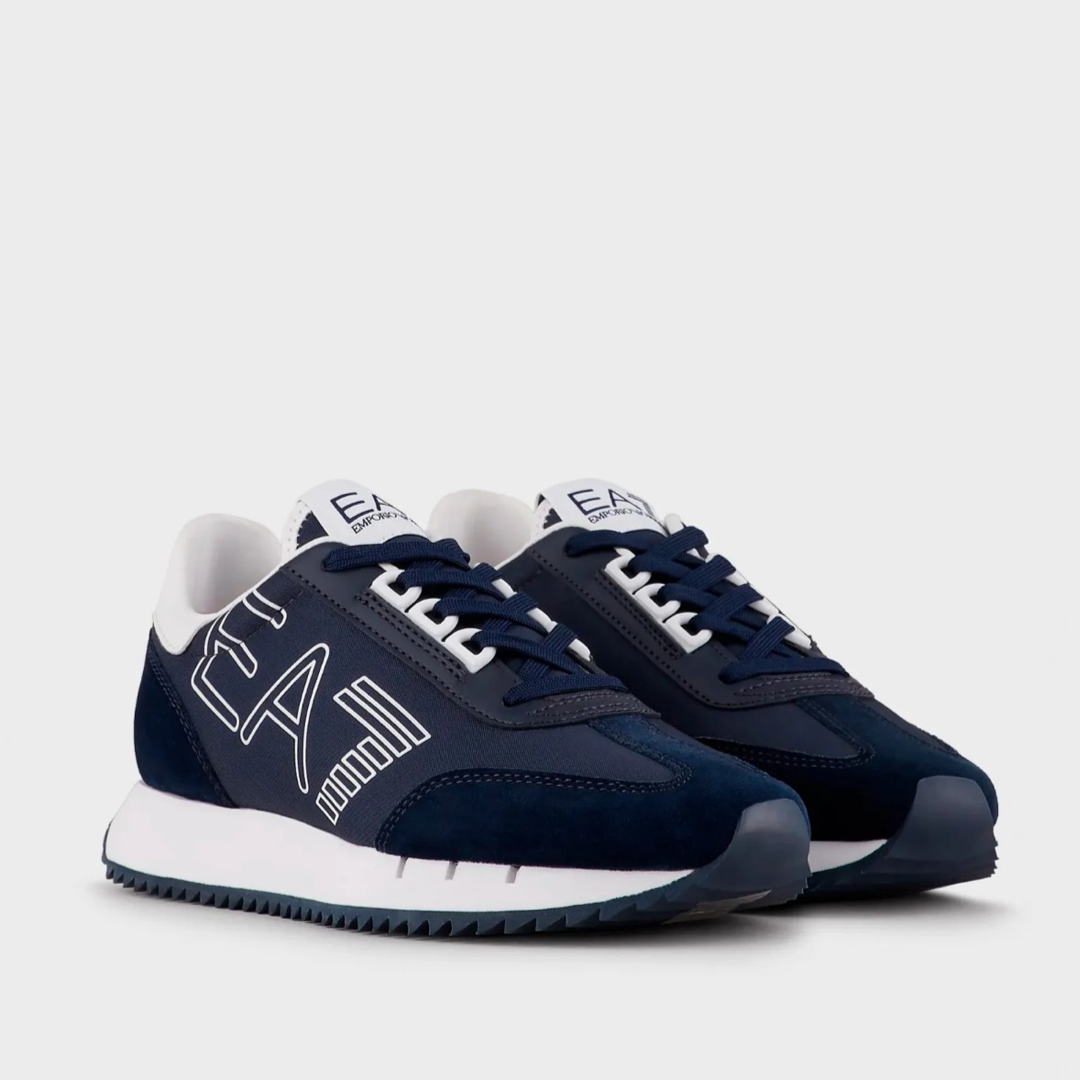 Мъжки маратонки EA7 Emporio Armani сини X8X101 XK257 N527