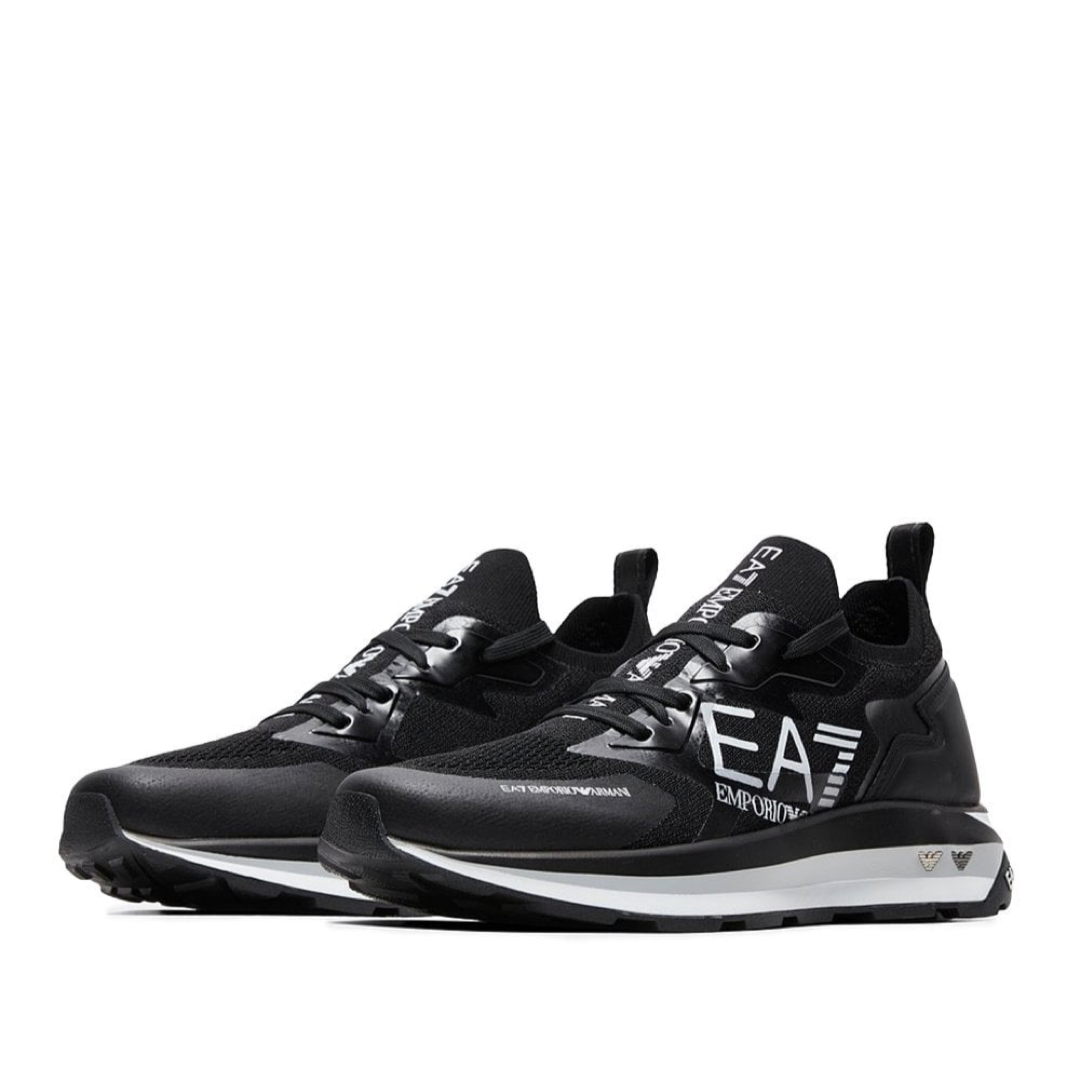 Мъжки маратонки сникърси EA7 Emporio Armani черни X8X113 XK269 A120