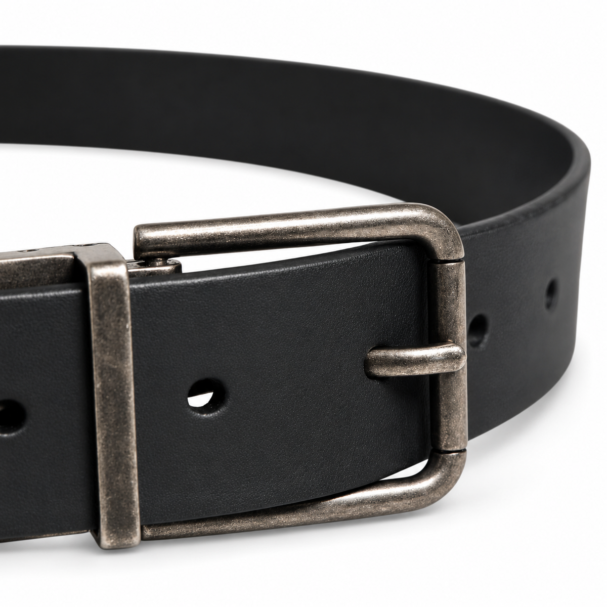 Men's belt Dolce & Gabbana SKU: BC4598 AW844 buckle close up view