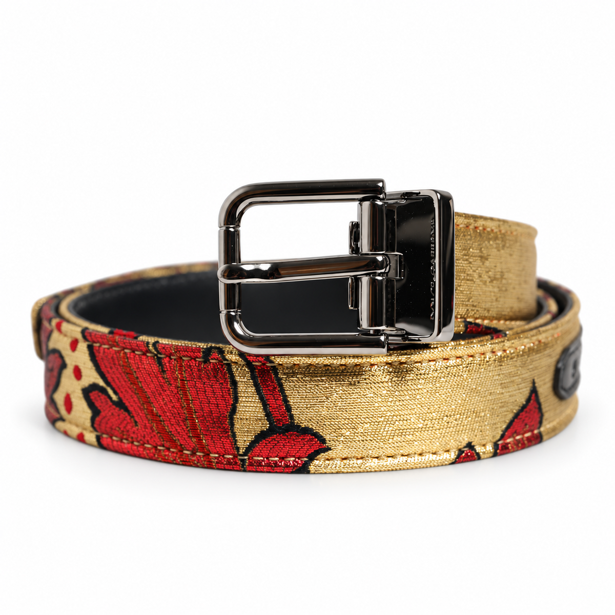 Men's belt Dolce & Gabbana SKU: BC4337 AX407 - front view