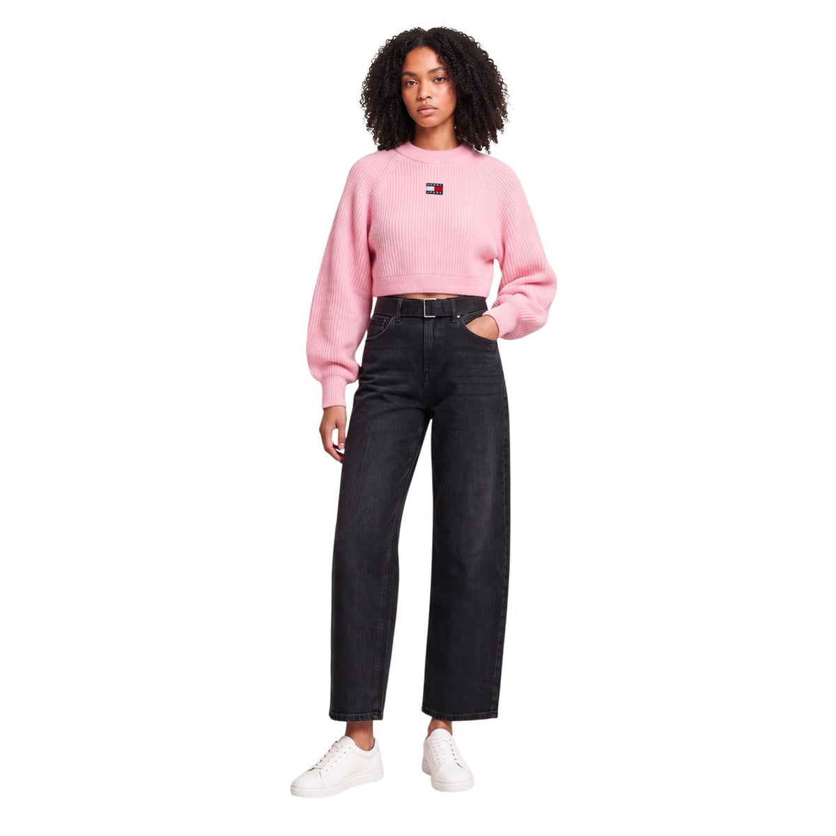 Дамски пуловер Tommy Hilfiger Jeans Women Sweater DW0DW22024 TPF Front View