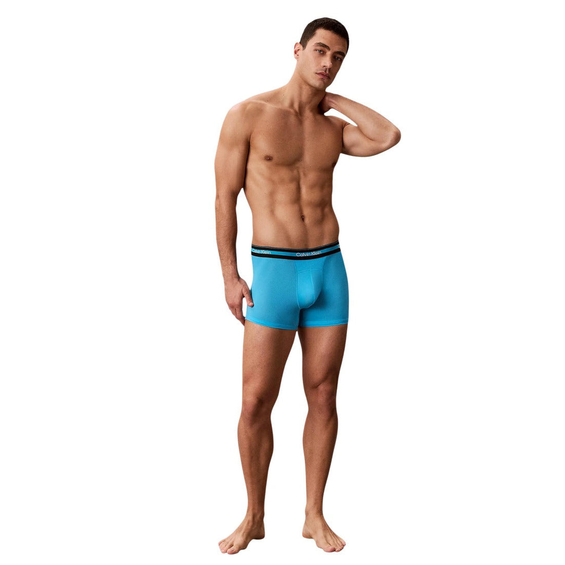 Мъжки боксерки Calvin Klein Men 3-pack Boxers LV00NB4536 U2U Model Front View