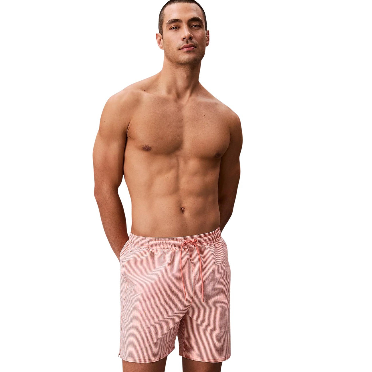 Мъжки бански Calvin Klein Jeans Men Swimwear LV00N61040 3TP Front View
