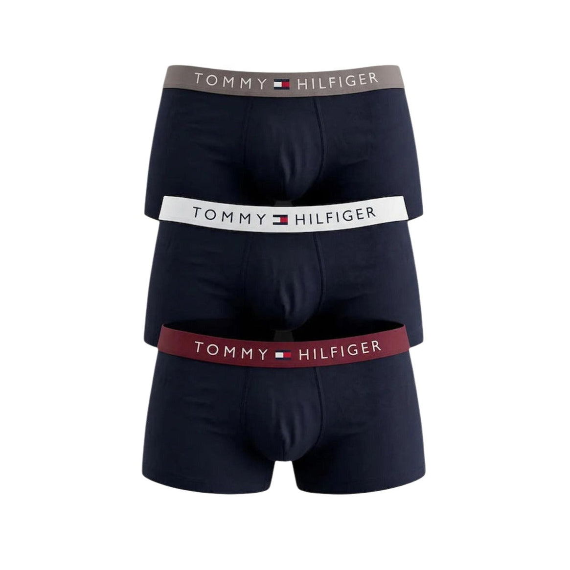 Мъжки боксерки Tommy Hilfiger Men 3-Pack Boxers UM0UM03908 06K Front View