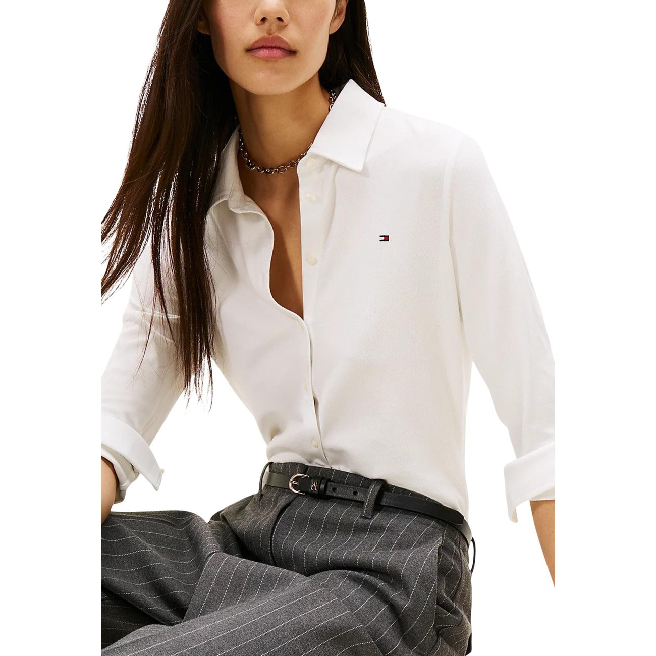 Дамска риза Tommy Hilfiger Women Shirt WW0WW43528 Close-Up