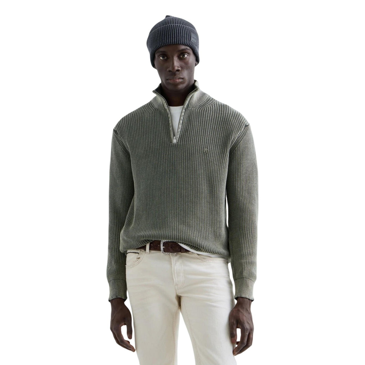 Мъжки пуловер Replay Men Sweater UK00AU.000.7246IG-C00H Front View