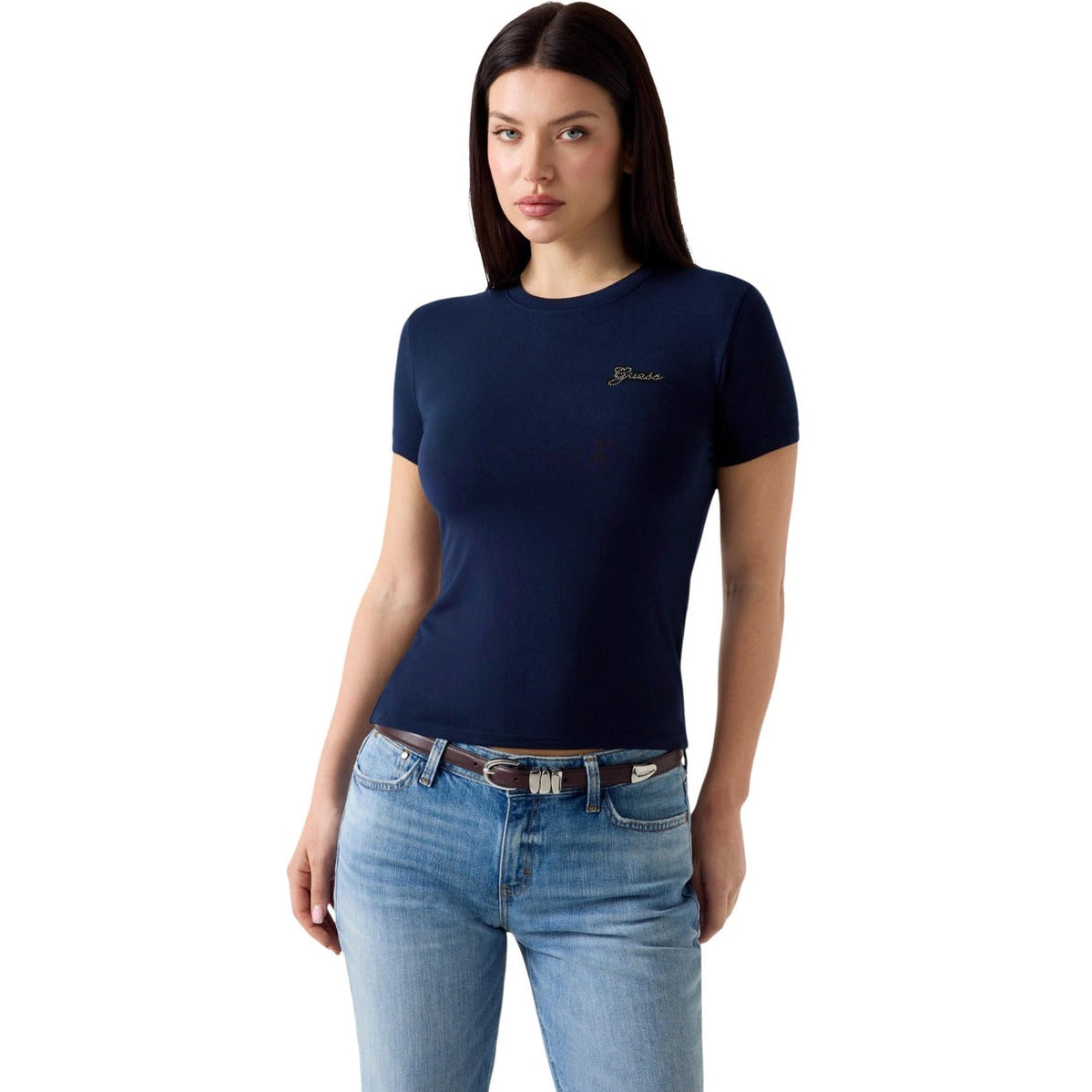 Дамска тениска Guess Women T-shirt W6YI12K3751 G7P1 Front View