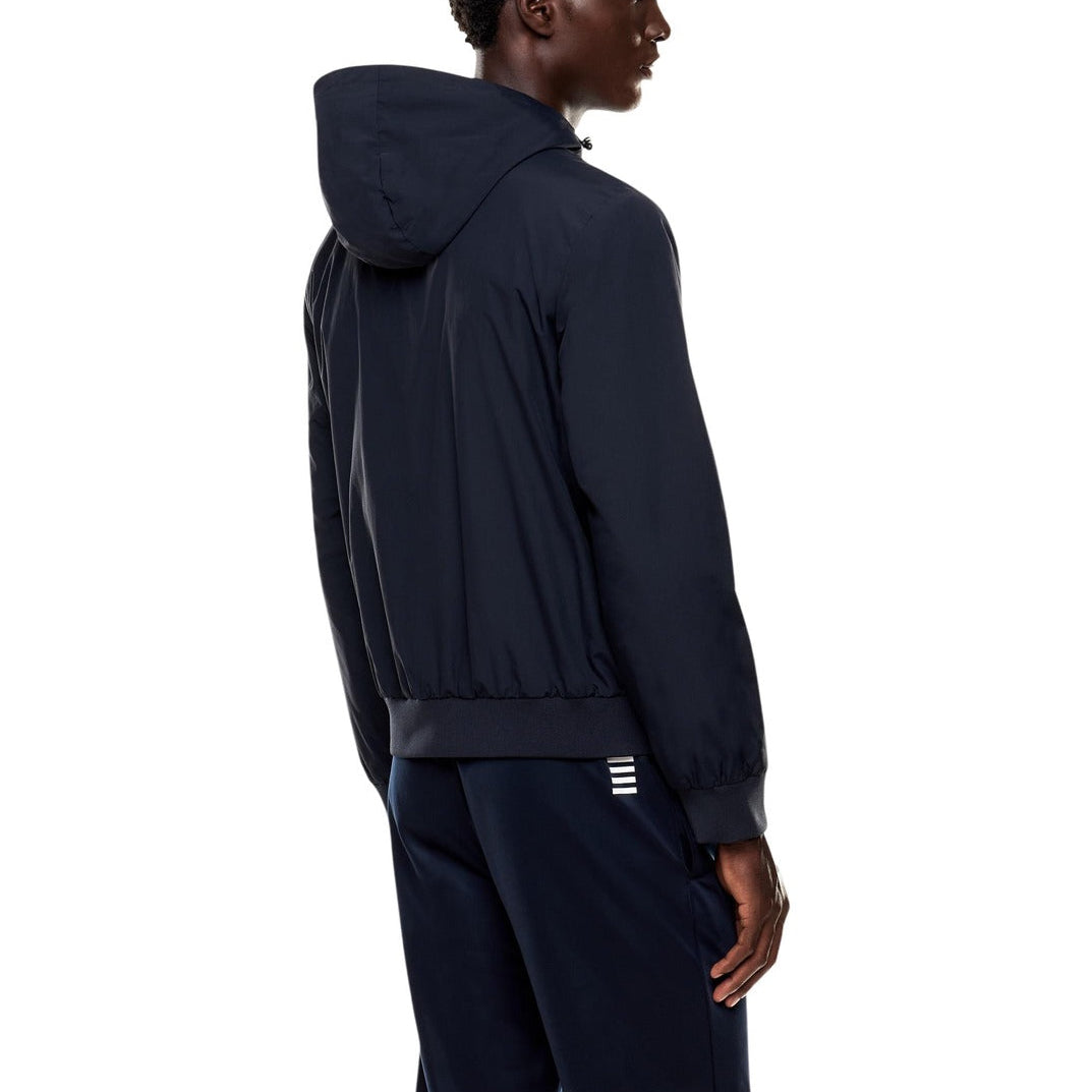 Мъжко синьо яке EA7 Emporio Armani Men Jacket 8NPB21 PNFZZ 1562 Back View