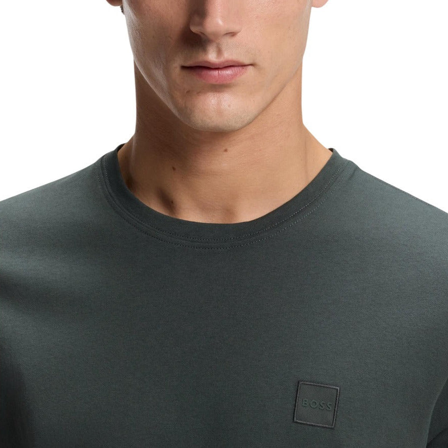 Мъжка тениска Boss Men T-shirt 50508584 377 Close-Up
