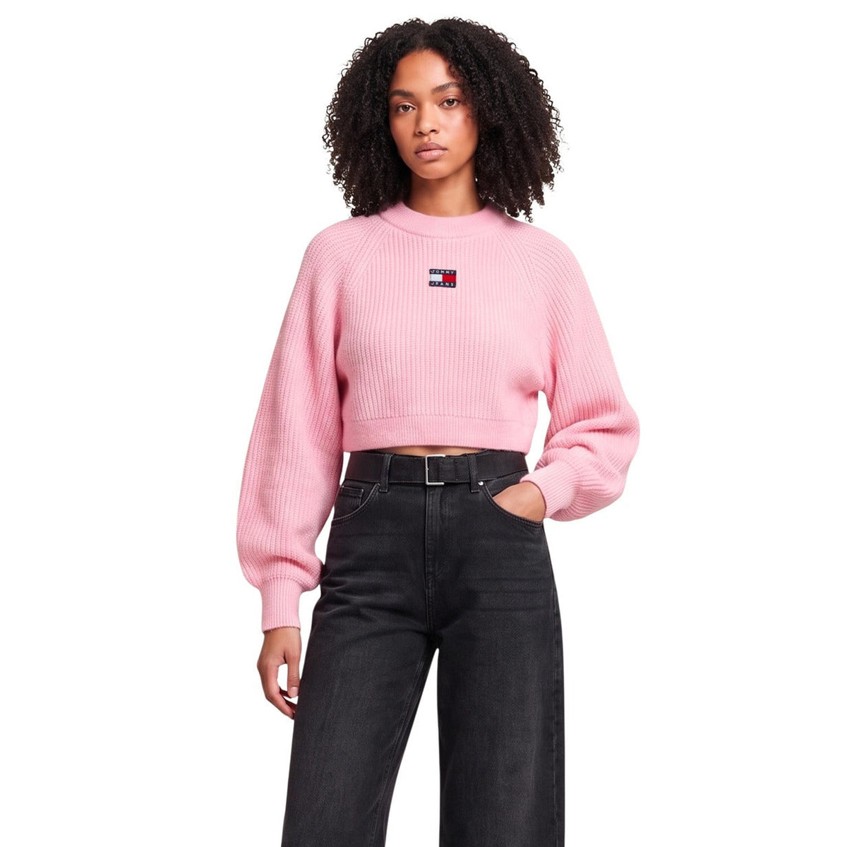 Дамски пуловер Tommy Hilfiger Jeans Women Sweater DW0DW22024 TPF Front View