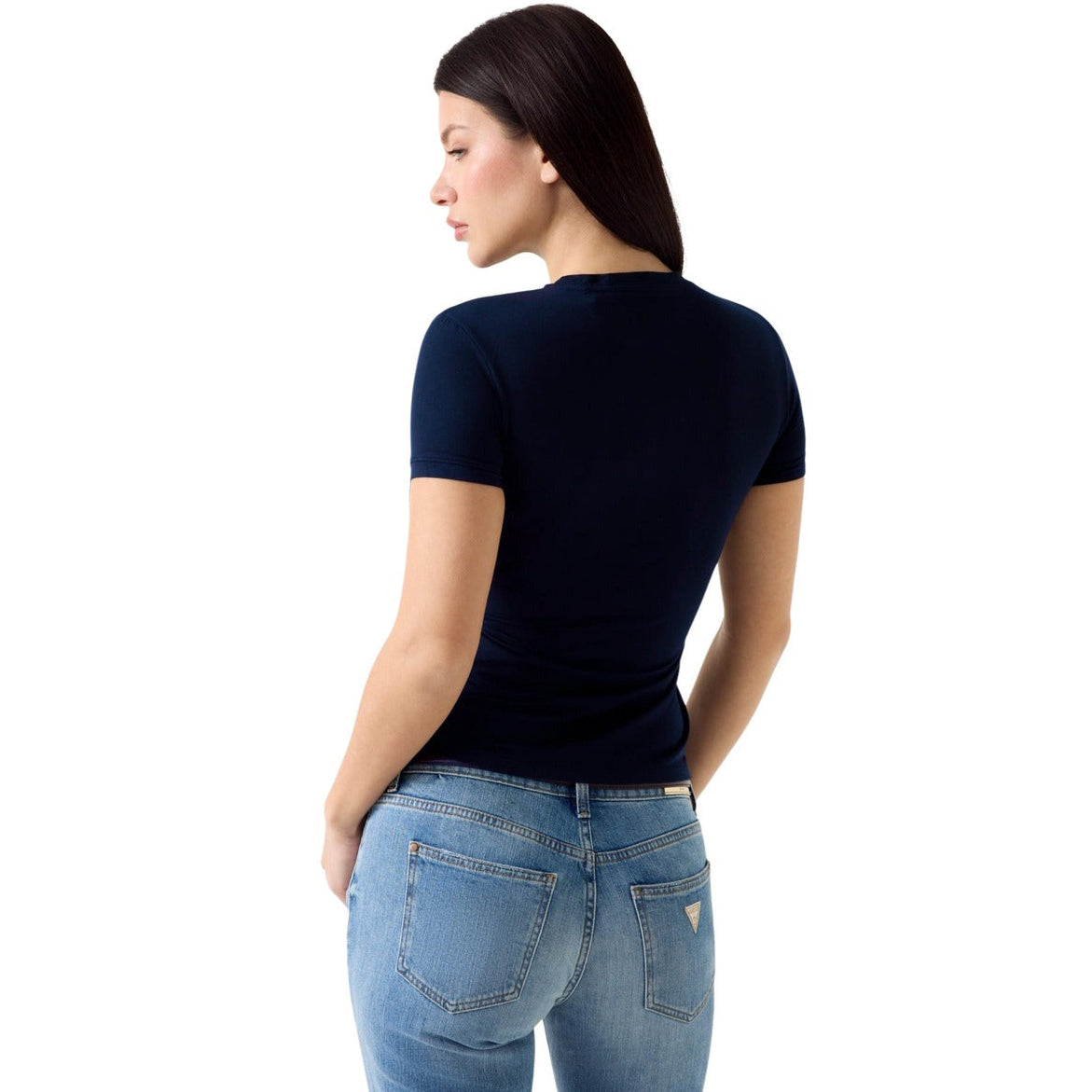 Дамска тениска Guess Women T-shirt W6YI12K3751 G7P1 Back View