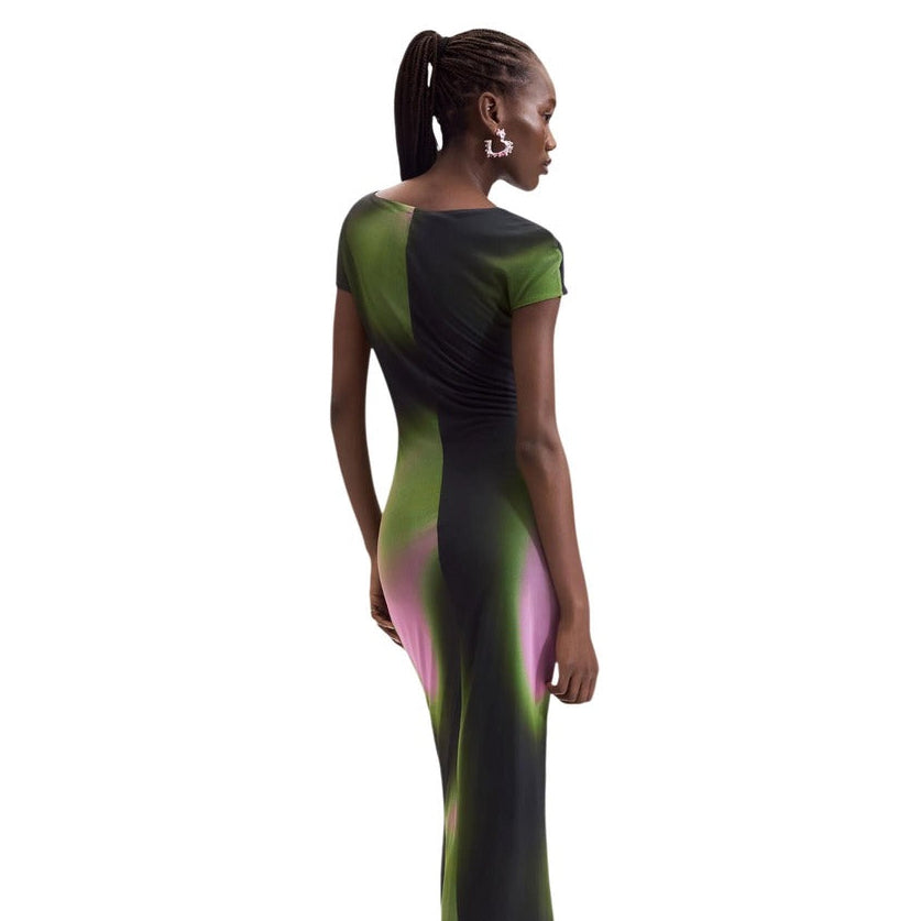 Дамска рокля Desigual women’s dress 26WWVK32 2000 Back view 