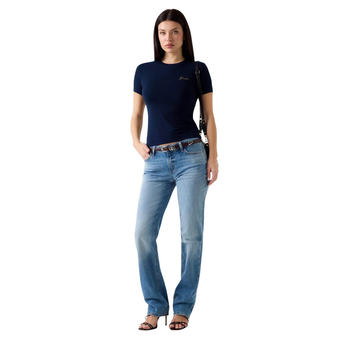 Дамска тениска Guess Women T-shirt W6YI12K3751 G7P1 Front View