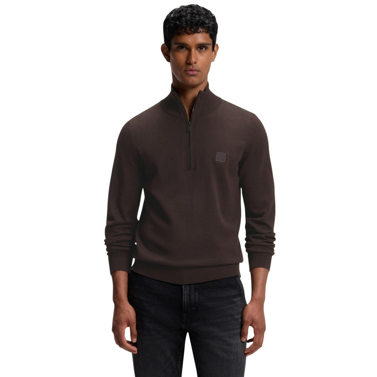 Мъжки пуловер Boss Men Sweater 50527585 207 Front View