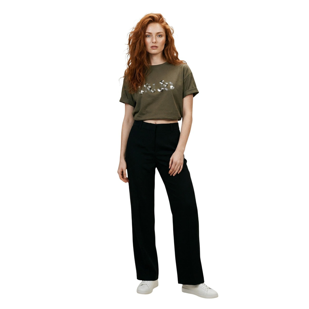 Дамска тениска Liu Jo Women T-shirt WA6238 JS923 Front View
