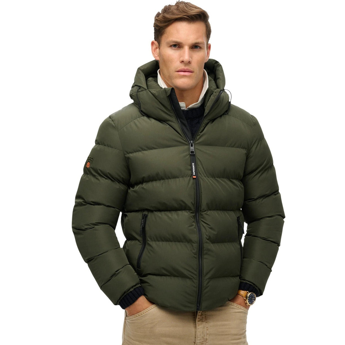 Мъжко яке Superdry Men Jacket SDM5011905A Front View