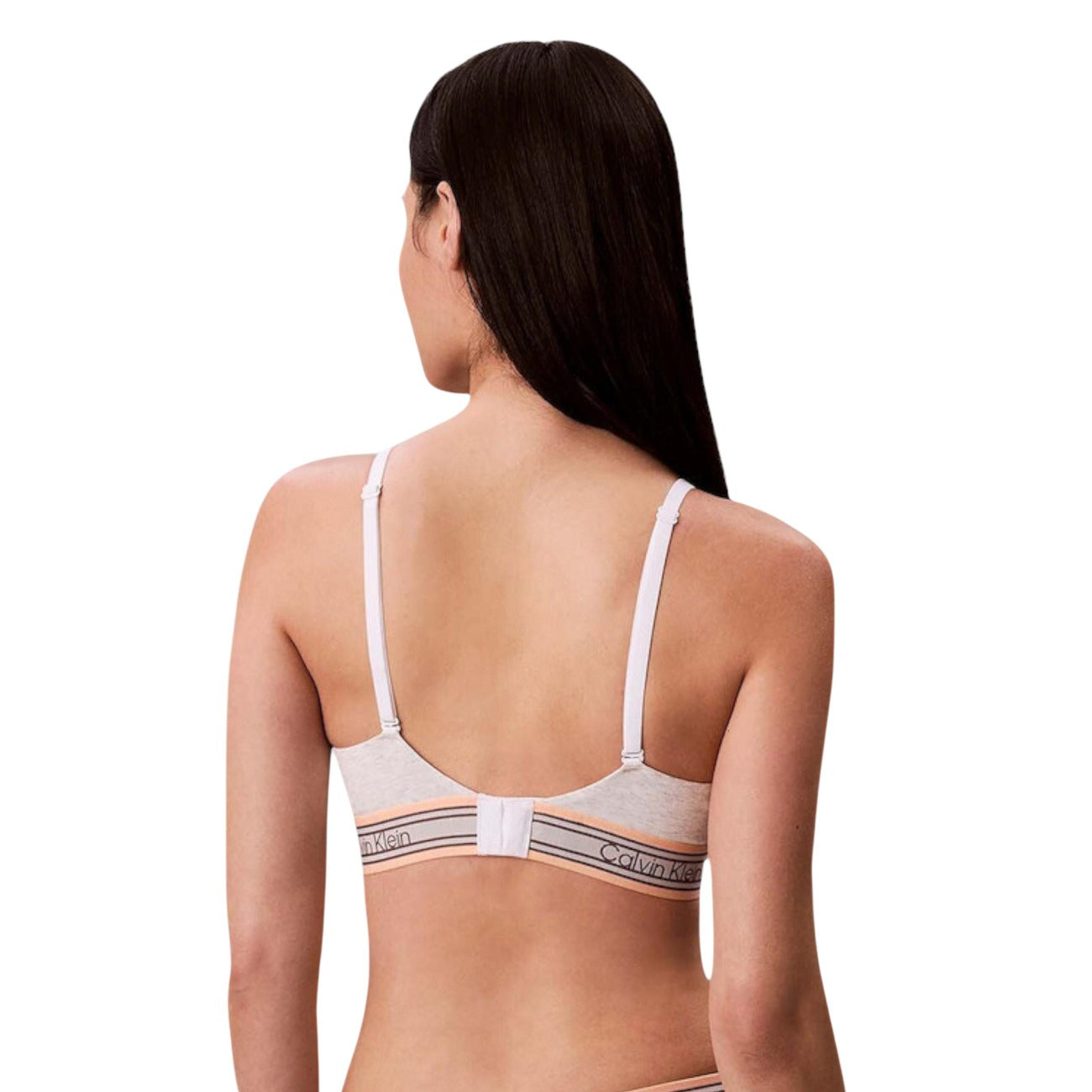 Calvin Klein women’s white bras дамски сутиен LV00QF8693 P74 back view 