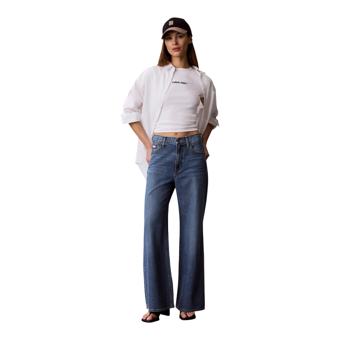 Дамска тениска Calvin Klein Jeans Women T-shirt LV047G816G YAF Front View