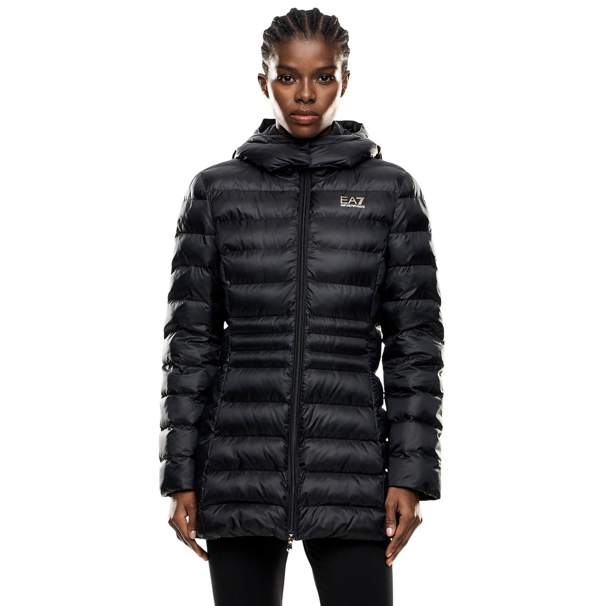 Дамско яке EA7 Emporio Armani Women Jacket 7W000685 AF12475 UC001 Front View