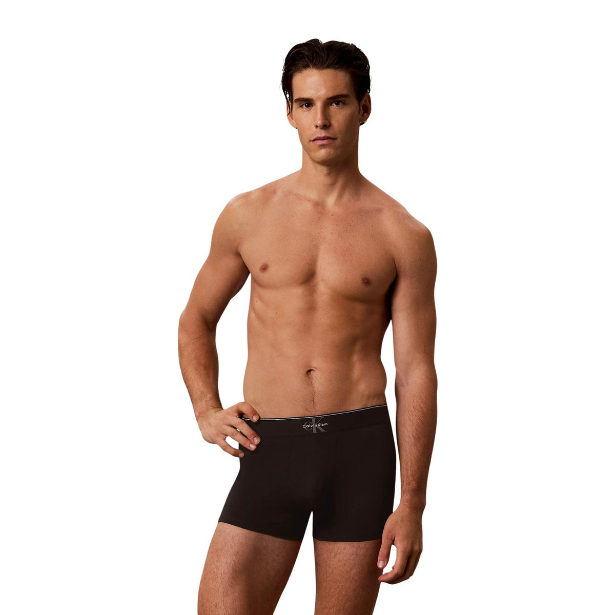 Мъжки боксерки Calvin Klein Men 3-Pack Boxers LV00NB4472 GUV Front View