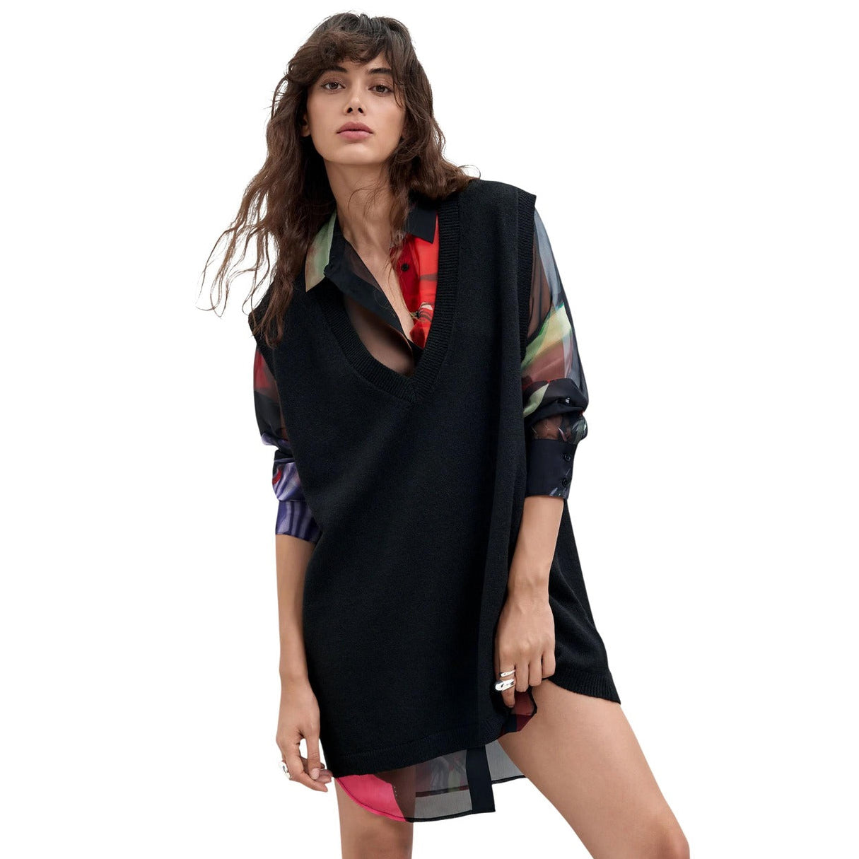 Дамска рокля Desigual women’s dress 26WWVW43 2000 Front view