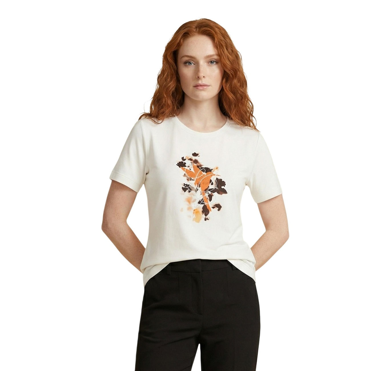 Дамска тениска Liu Jo Women T-shirt TA6163 JS003 Front View