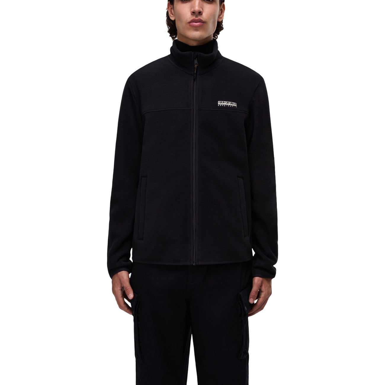 Мъжко горнище Napapijri Men Fleece Jacket NP0A88V19 Front View