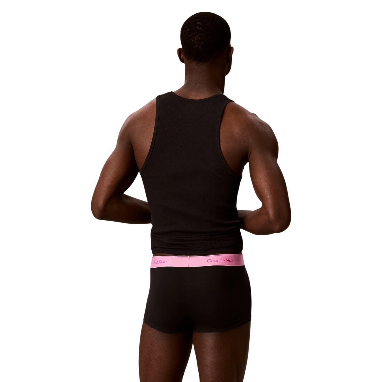 Мъжки боксерки Calvin Klein Men Boxers NB4550 4X4 Back View