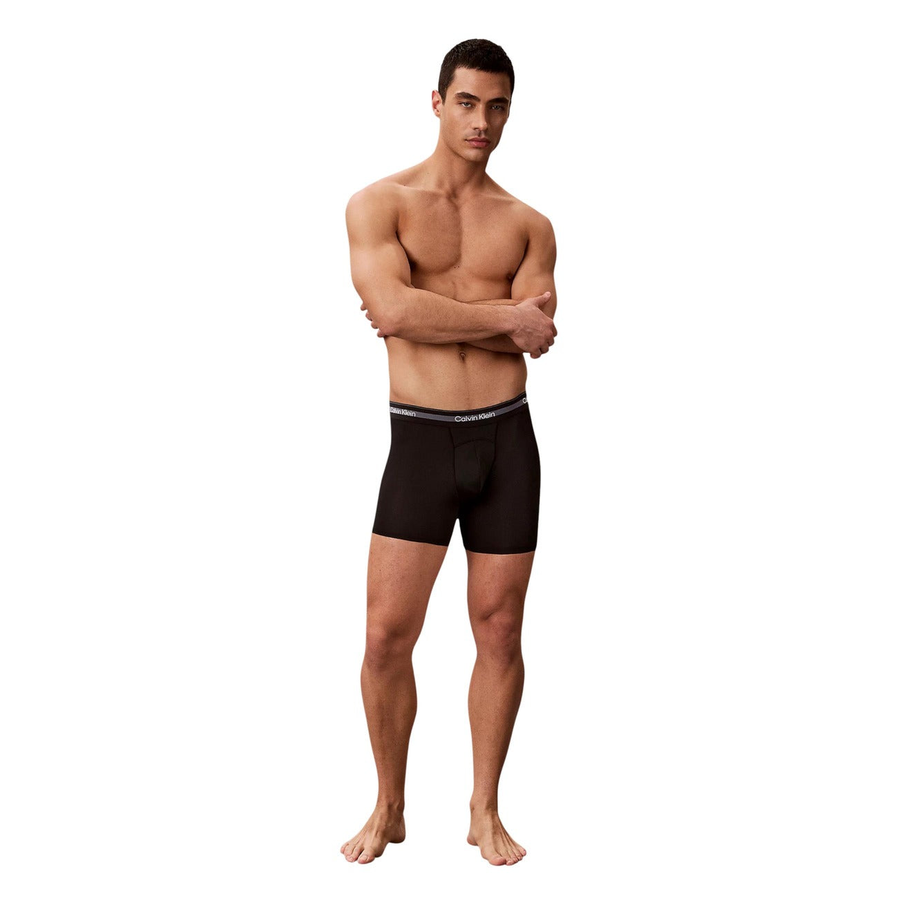 Мъжки боксерки Calvin Klein Men 3-pack Boxers LV00NB4537 UB1 Front View