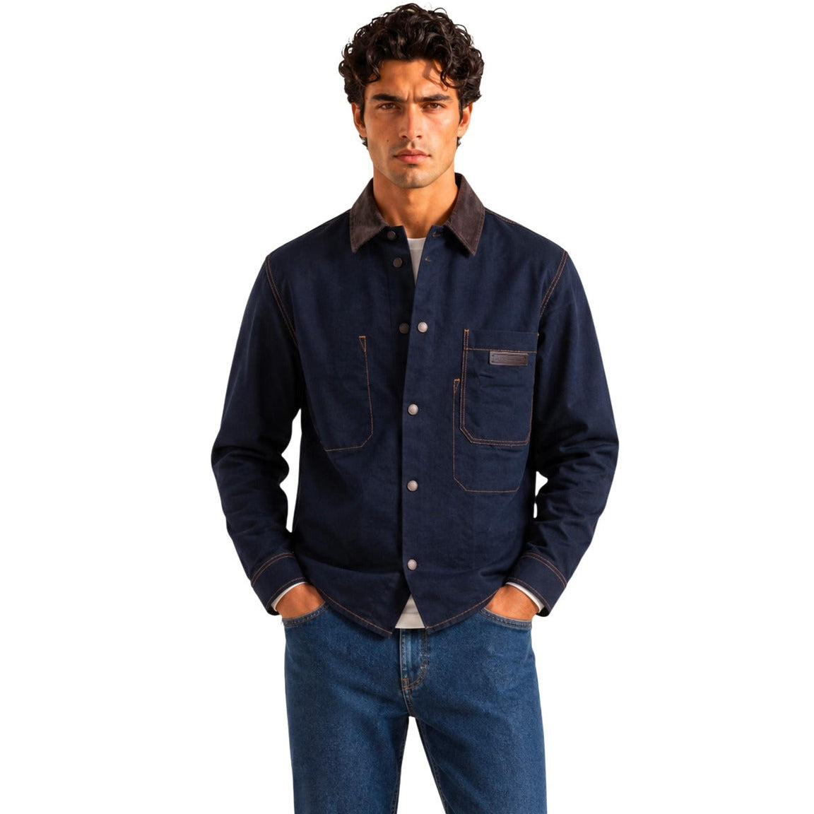 Мъжка риза Armani Exchange Men Shirt XM003536 AF27109 Front View