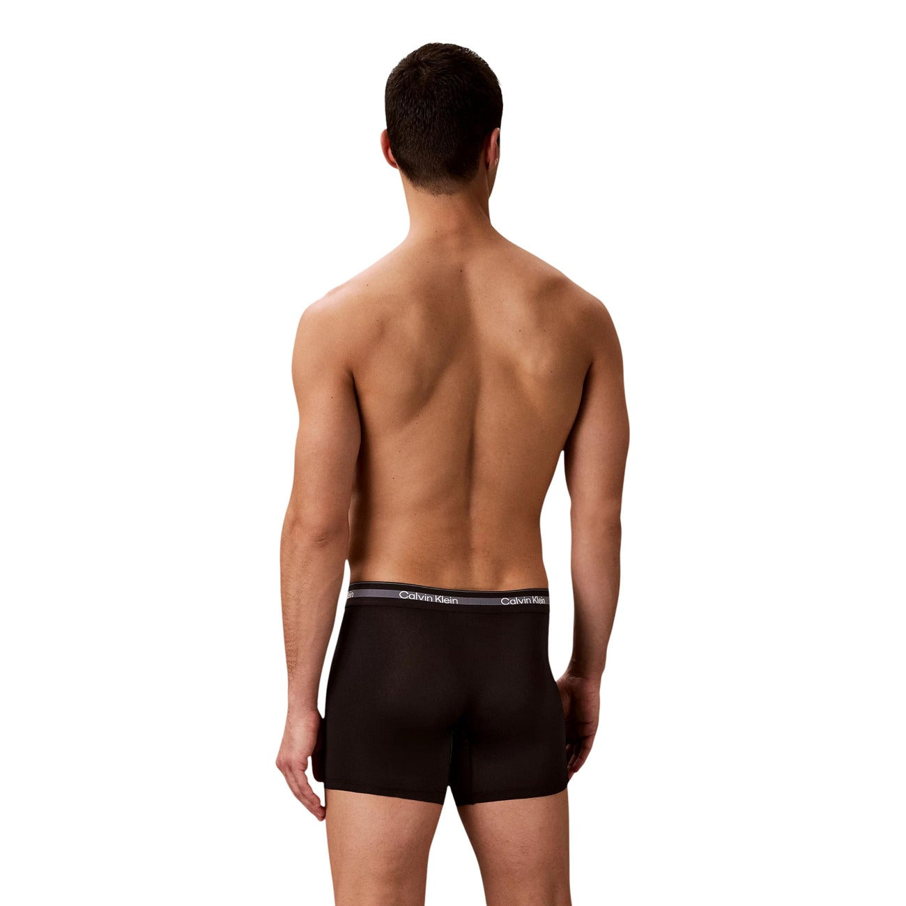 Мъжки боксерки Calvin Klein Men 3-pack Boxers LV00NB4537 UB1 Back View
