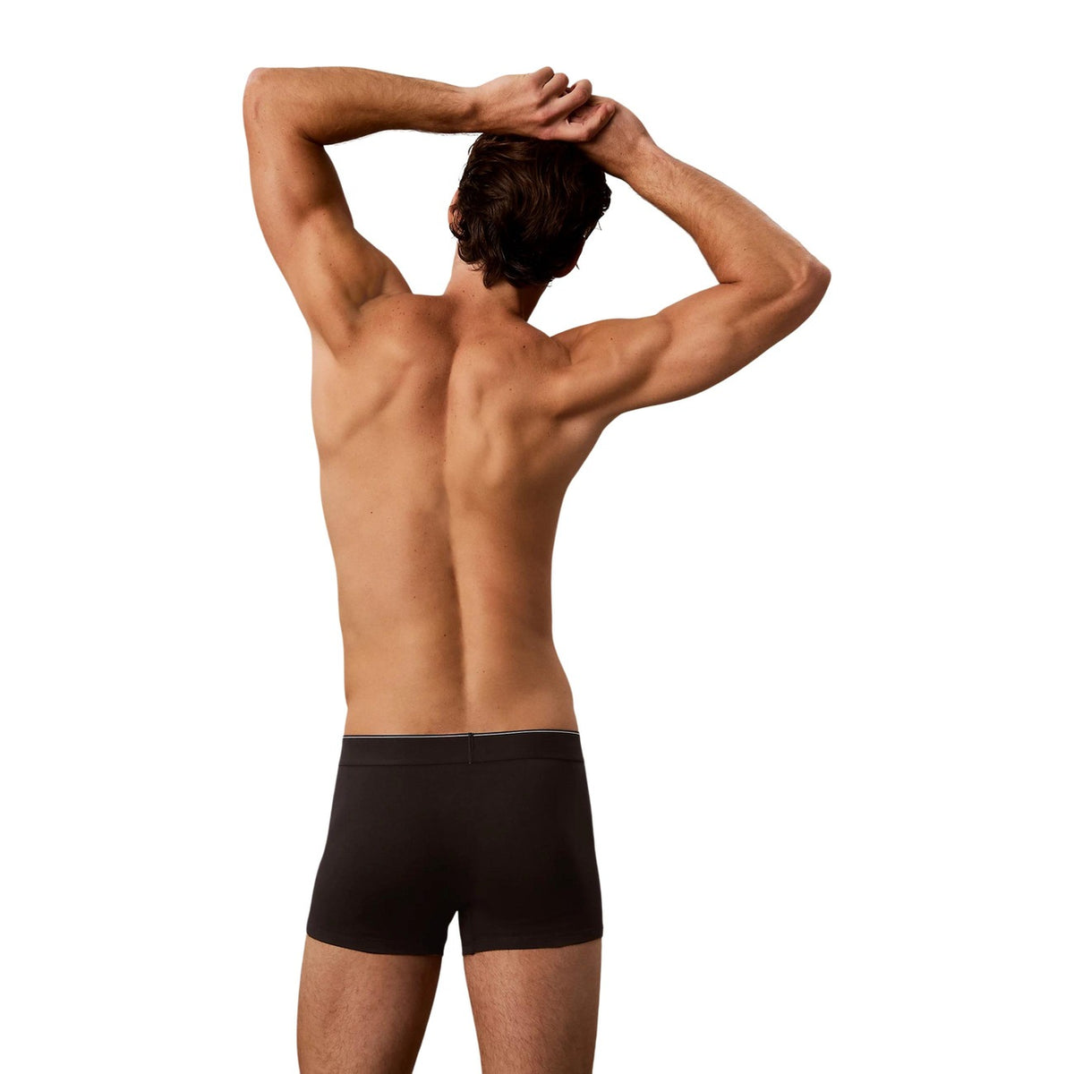 Мъжки боксерки Calvin Klein Men 3-Pack Boxers LV00NB4472 GUV Back View